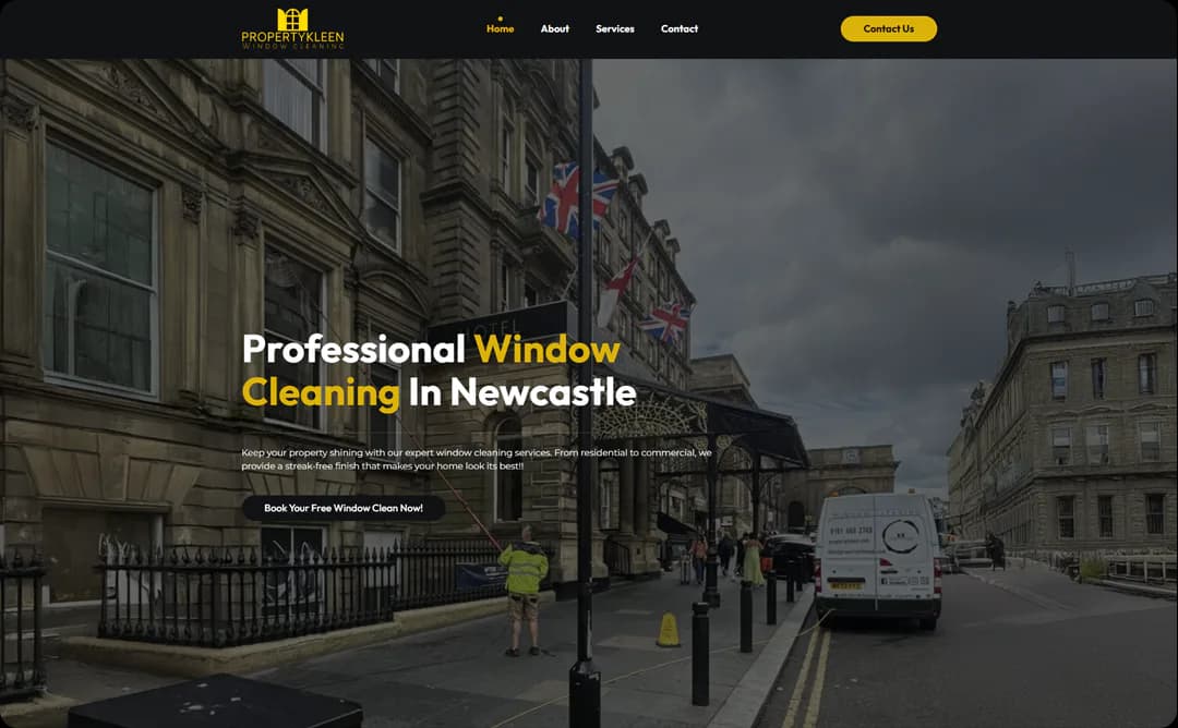 Window Cleaner website